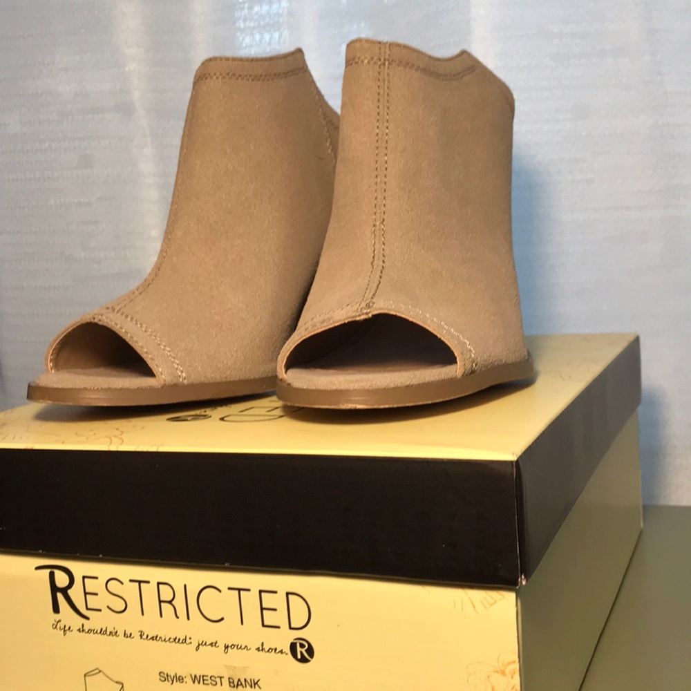Slip on block heels